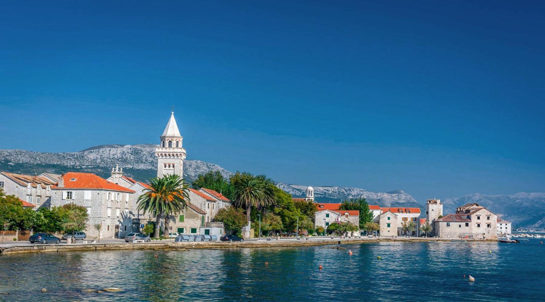 Appartamento Palmaja Kaštela Esterno foto
